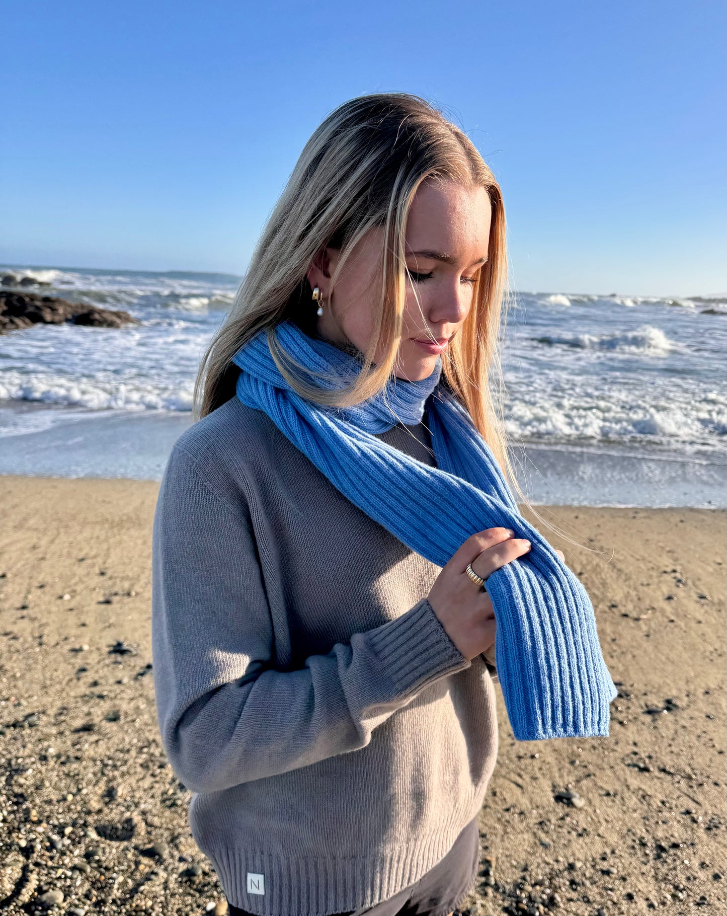 Ribbed Scarf