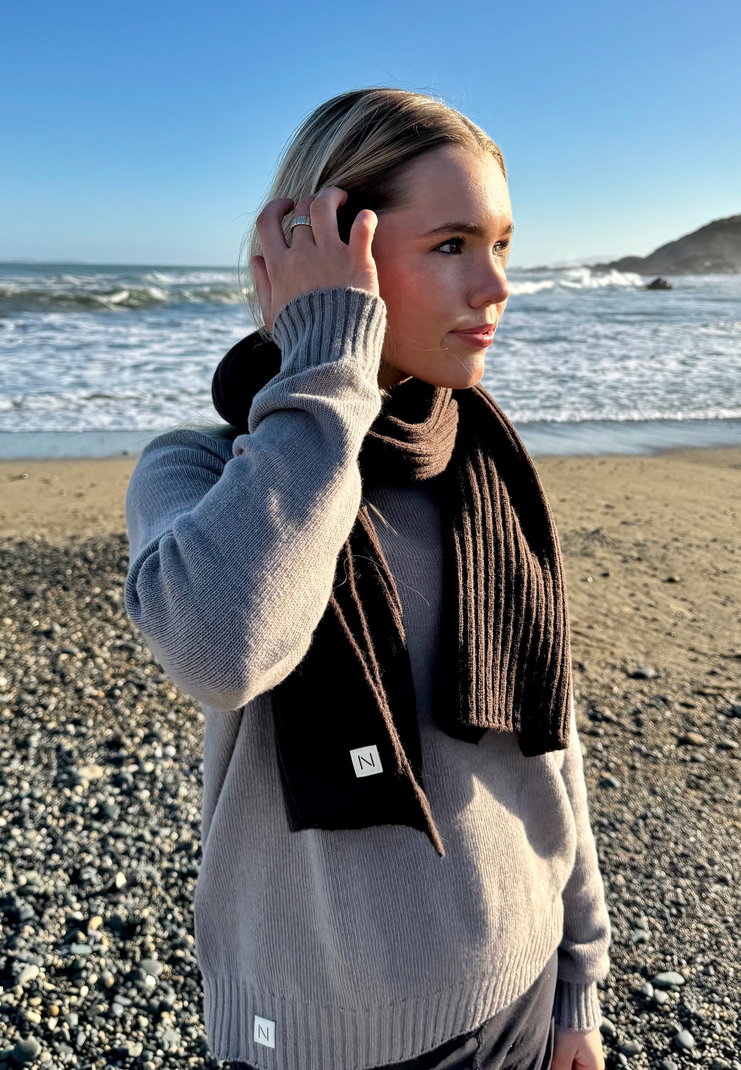 Ribbed Scarf