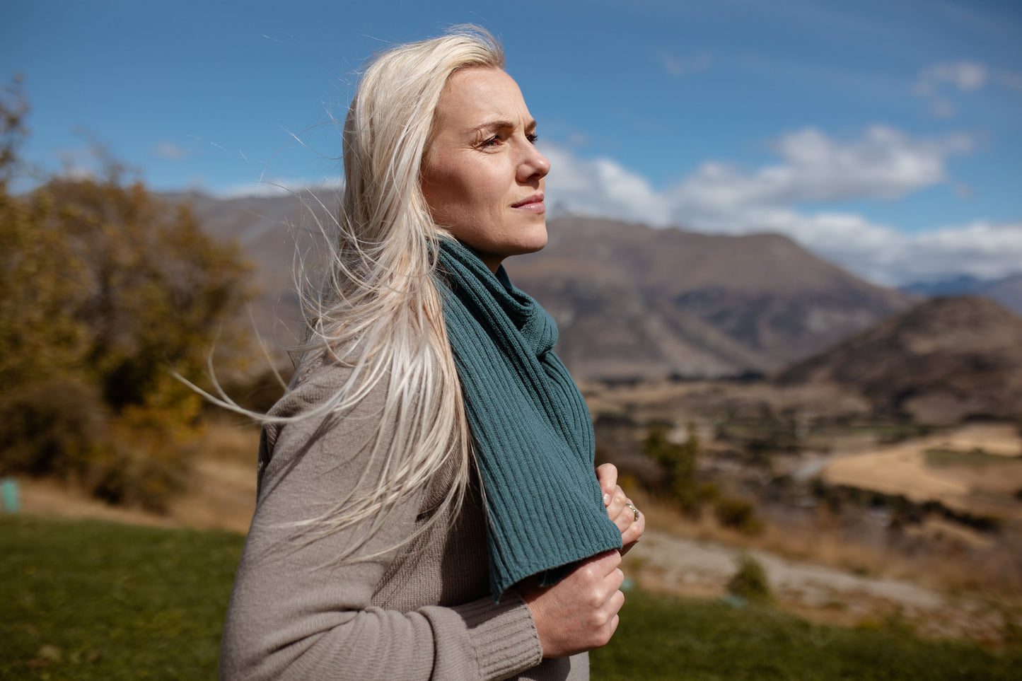 Ribbed Scarf