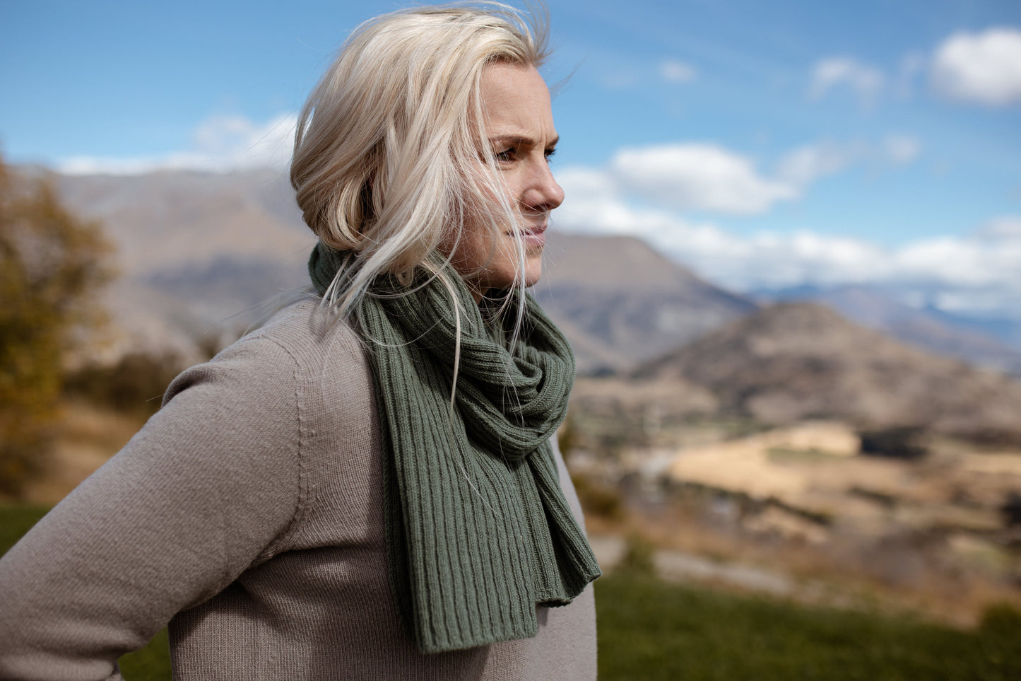 Ribbed Scarf