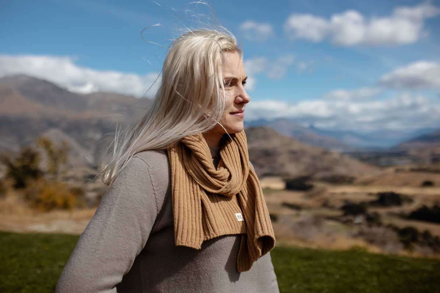 Ribbed Scarf