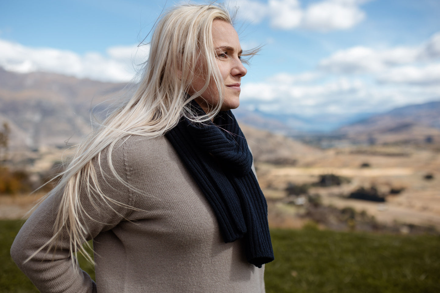 Ribbed Scarf