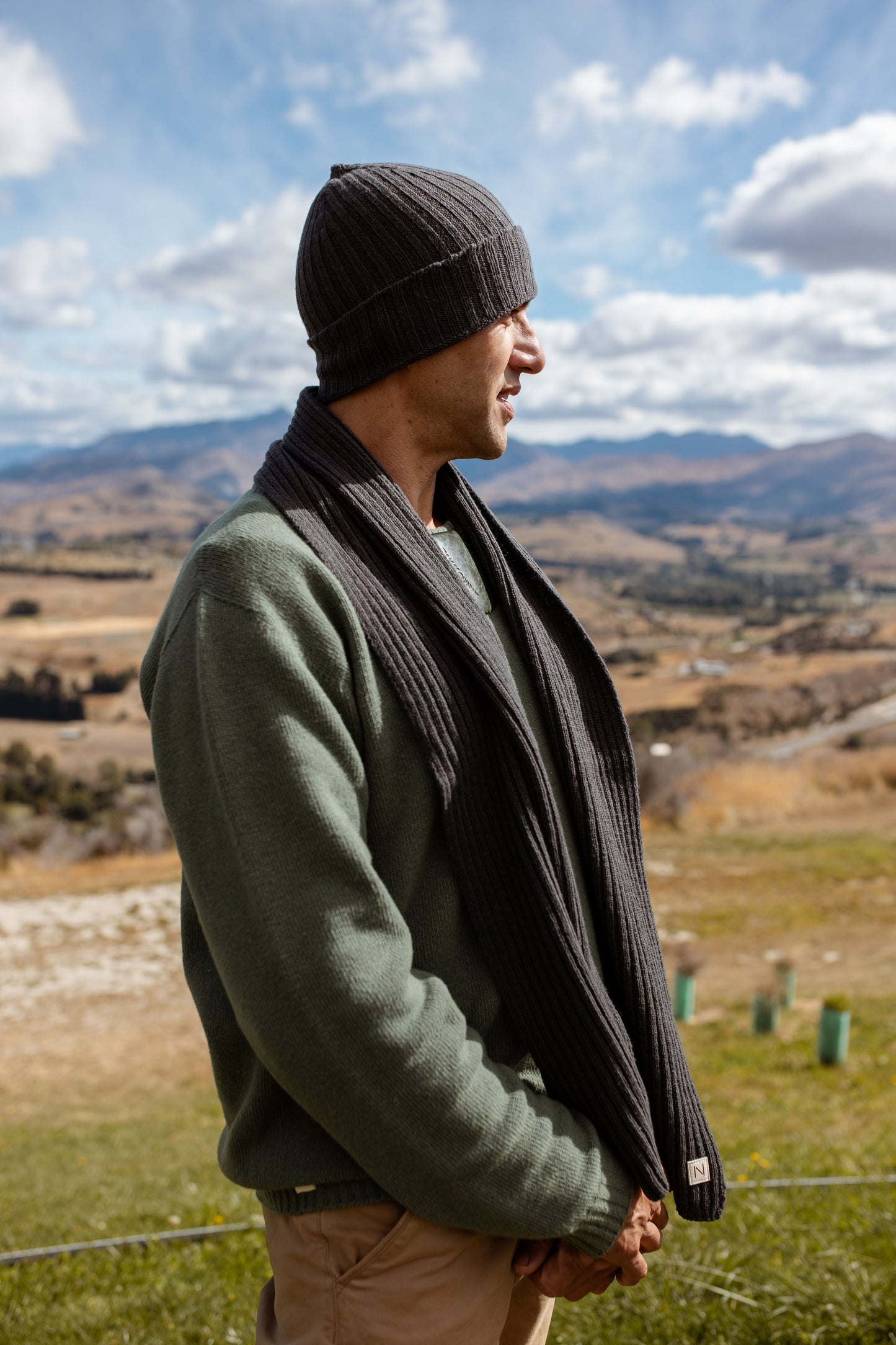 Ribbed Scarf