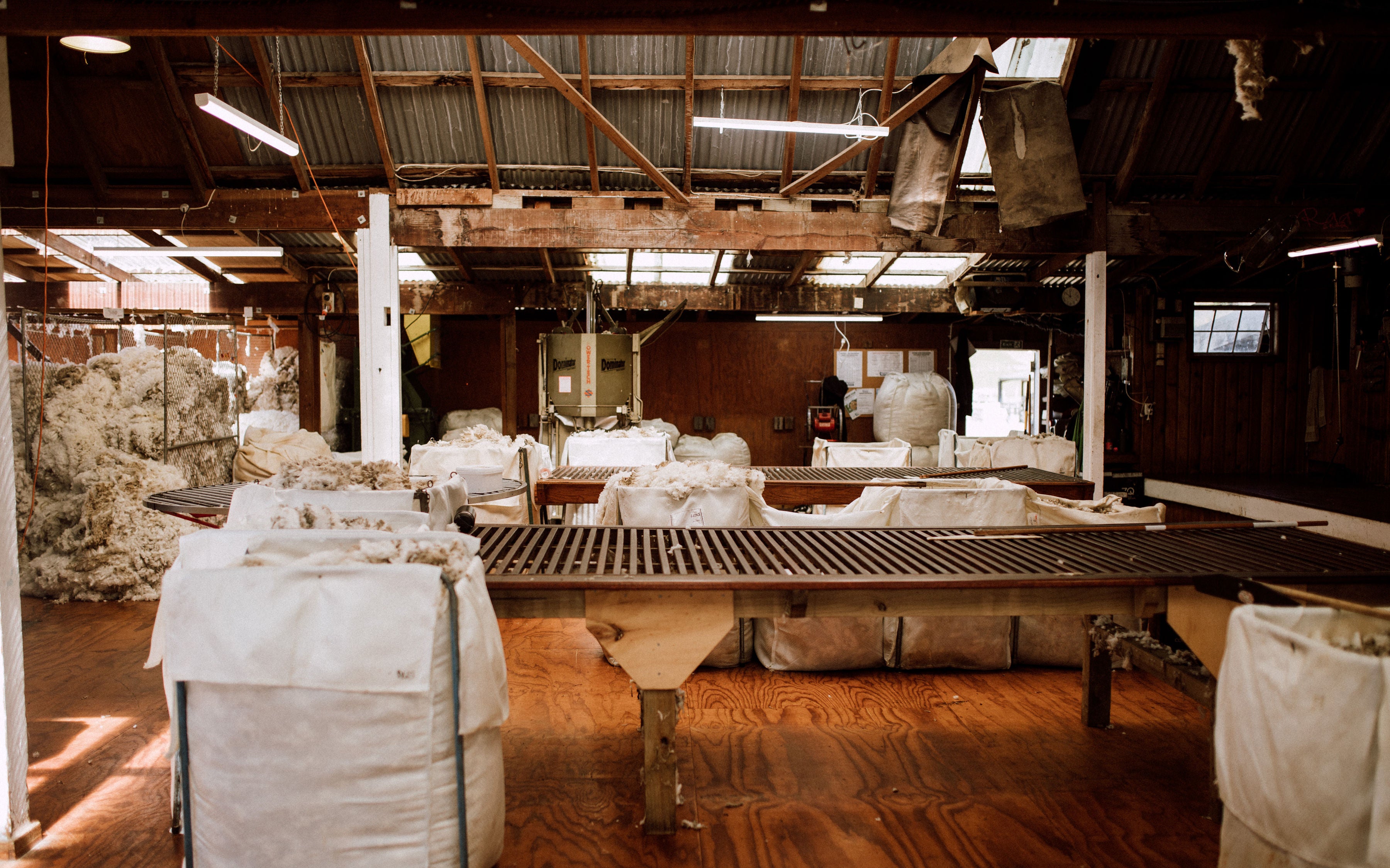 The Mount Nicholas Station shearing shed.