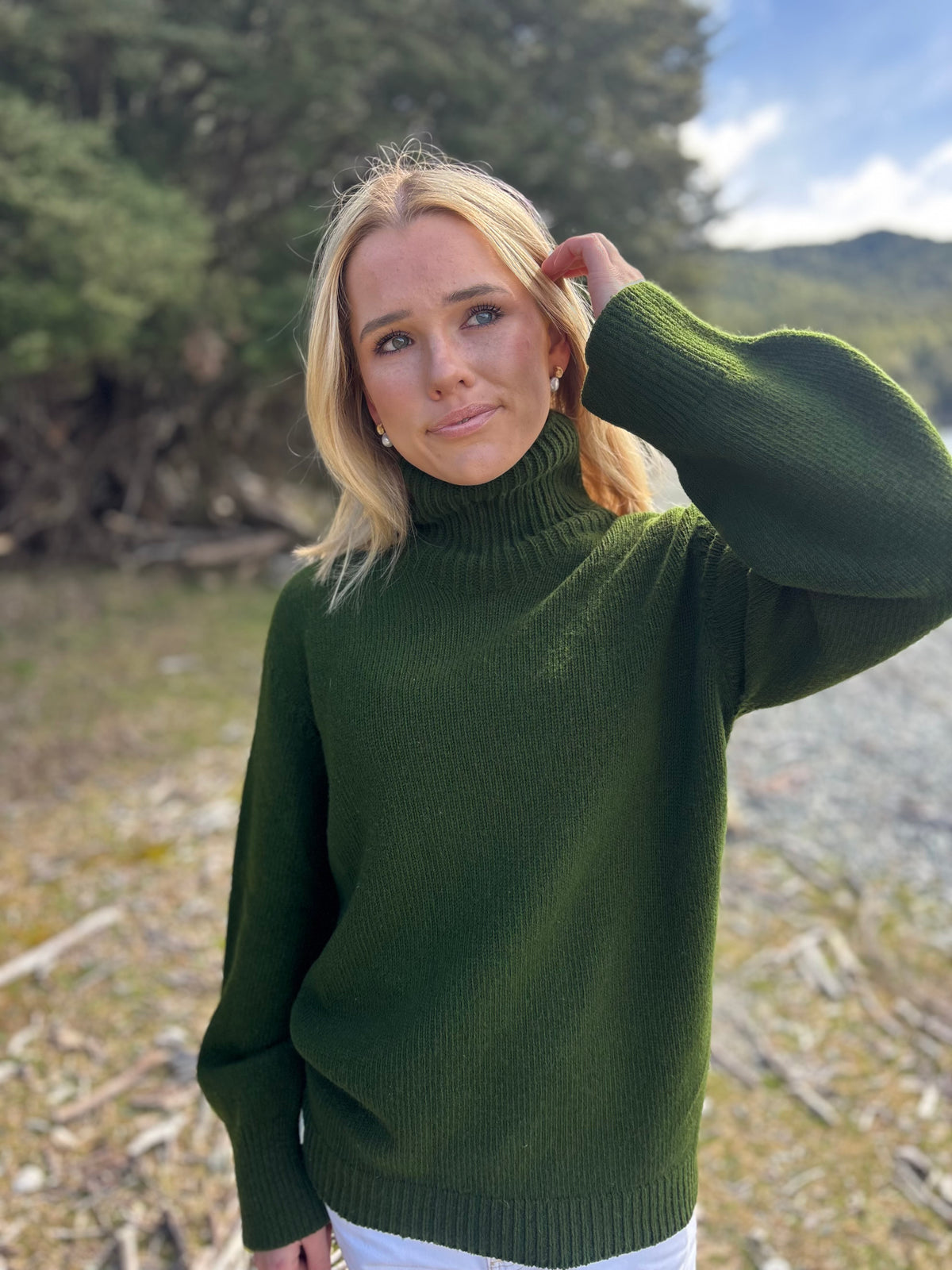 Women’s Funnel Neck Jersey