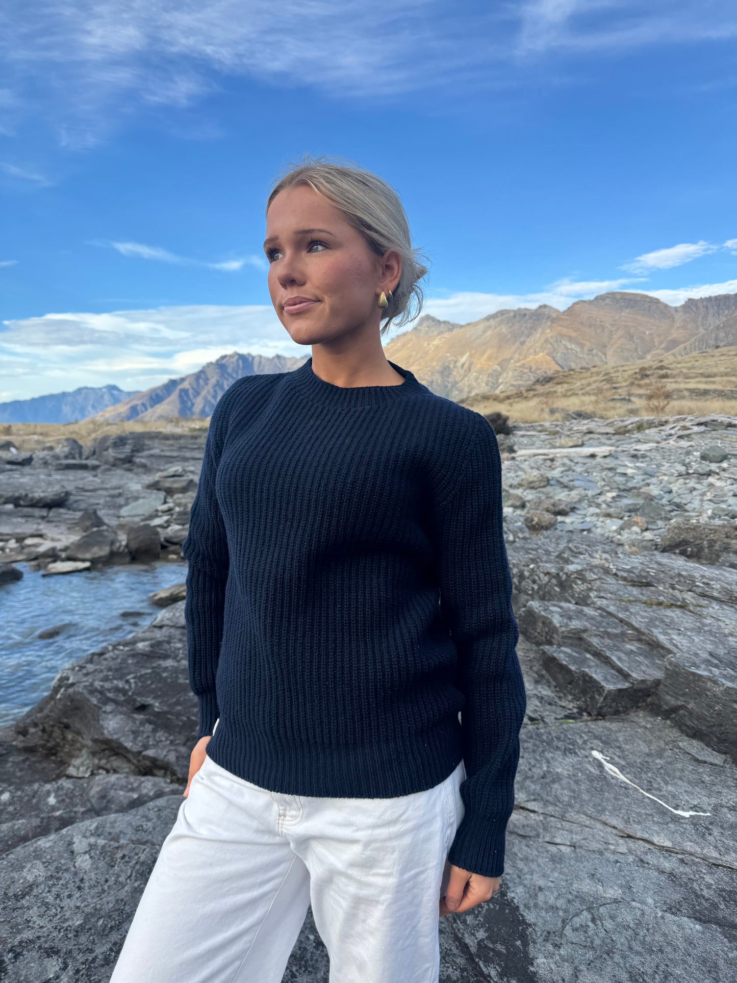 Fisherman knit jersey - unisex fit