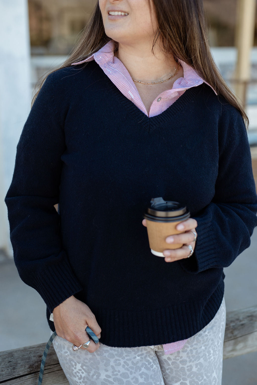 Women’s Relaxed V Neck