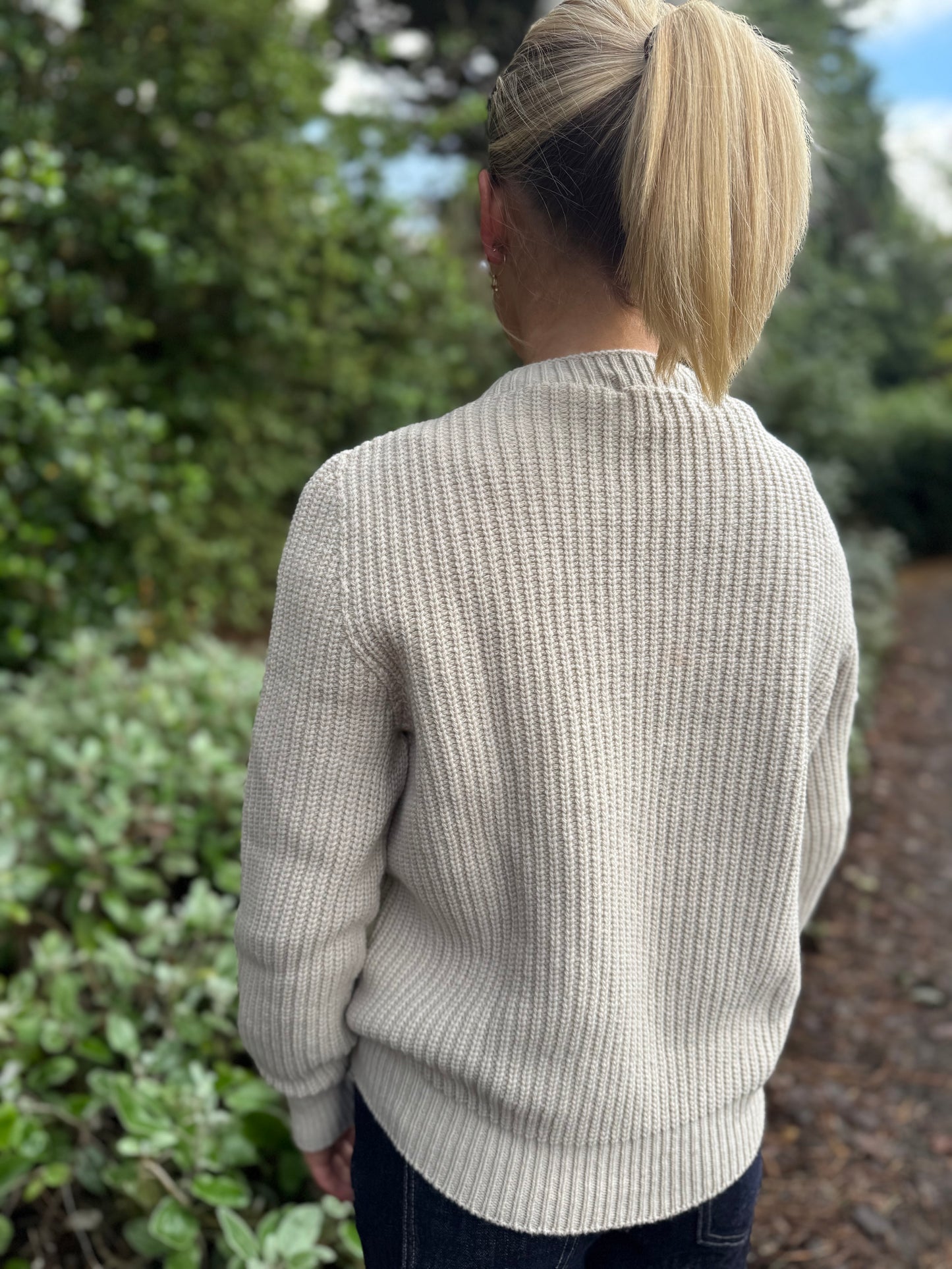 Fisherman knit jersey - unisex fit