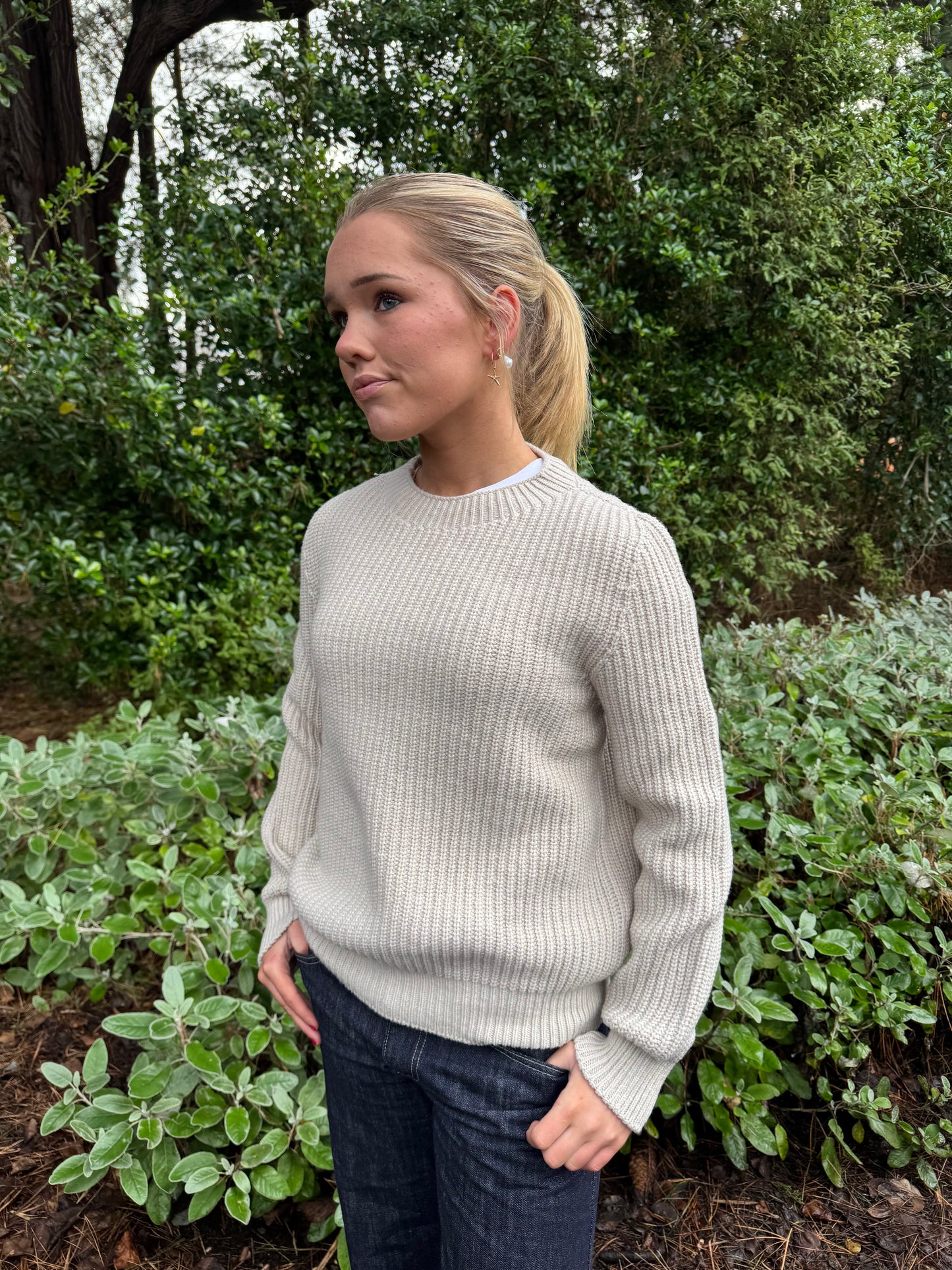 Fisherman knit jersey - unisex fit