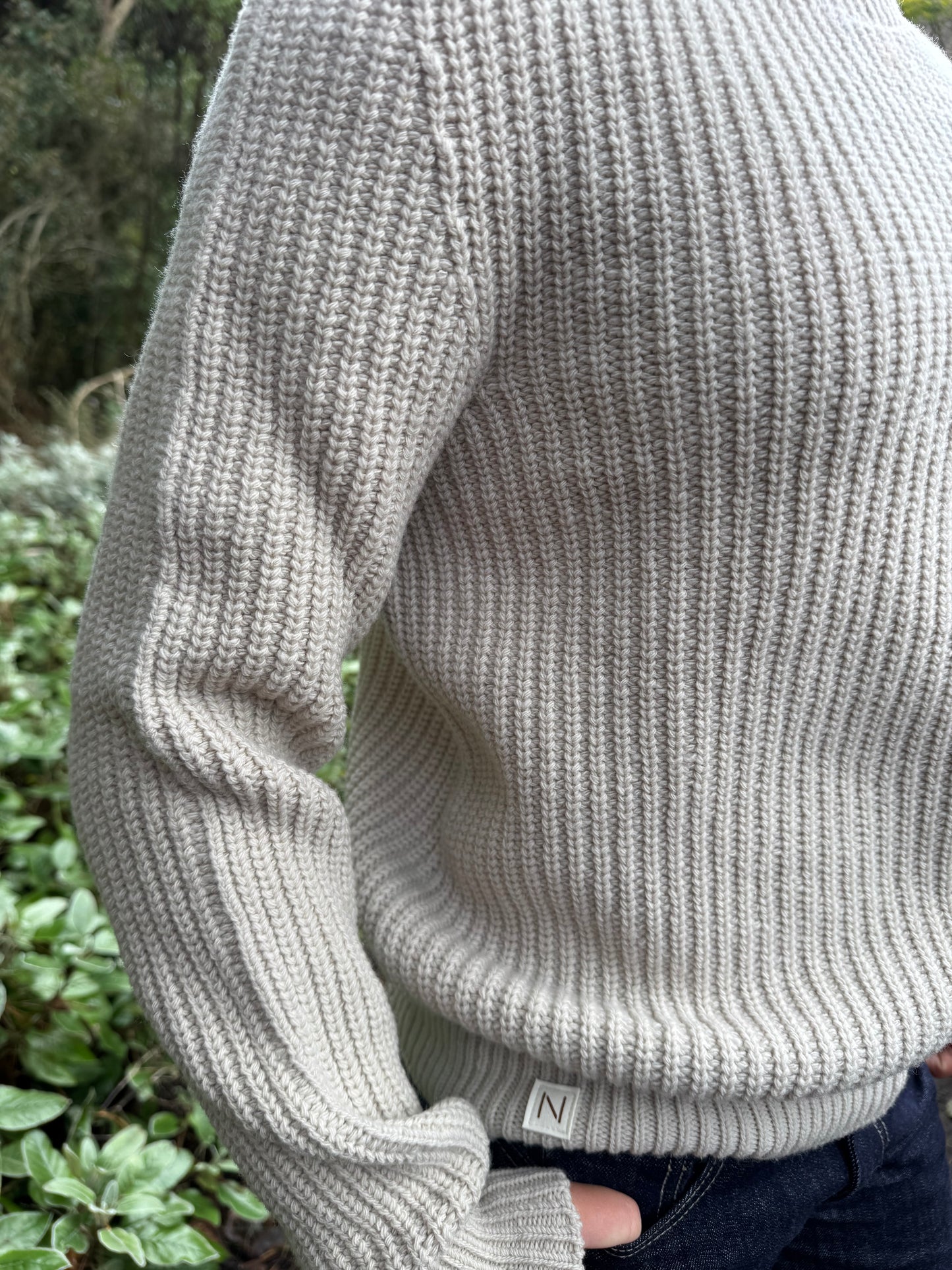Fisherman knit jersey - unisex fit